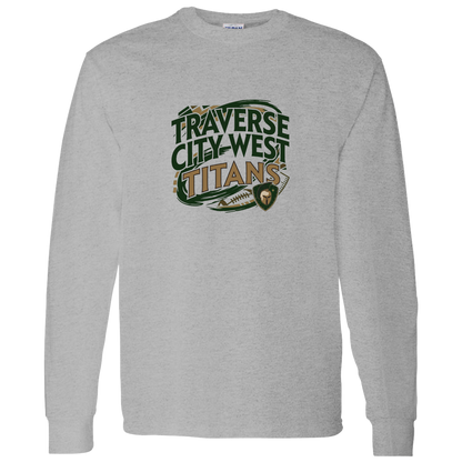 tc-titans-football-graphic-gildan-ls-t-shirt-5-3-oz — Sport Grey — Front — source sha256 d8347b559fd77edbf55a802e1788773cf5f32a91ebc45a97a25fd6d4541168f4 — Color position 5