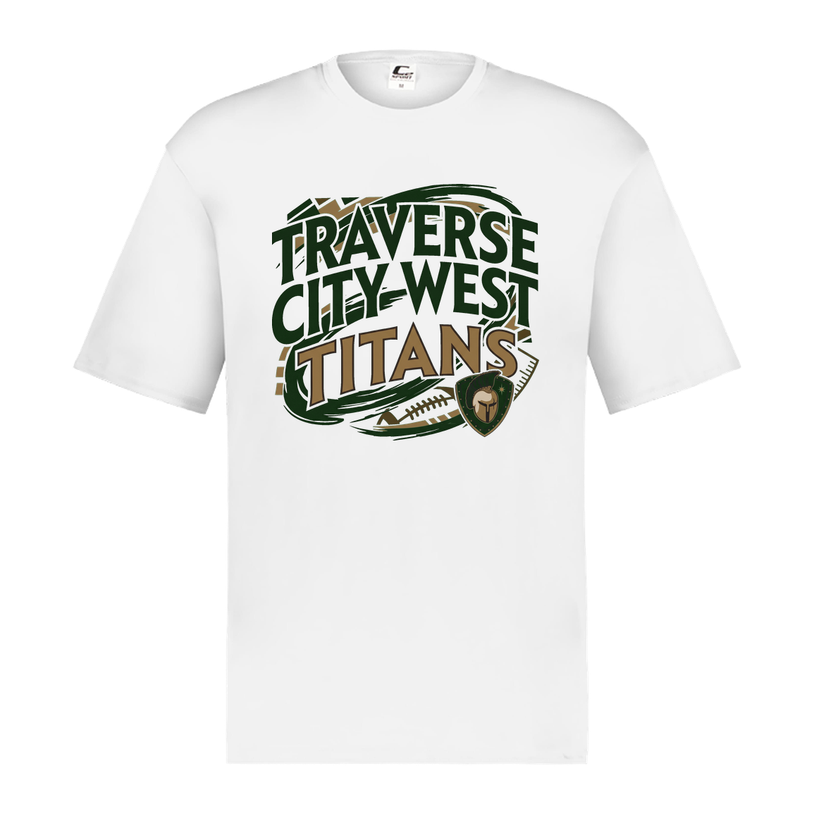 tc-titans-football-graphic-c2-mens-performance-short-sleeve-tee — White — Front — source sha256 e00d457c8670ebb24726c052cf441274492efd40b95b389a2f7dbdd13955d03b — Color position 4