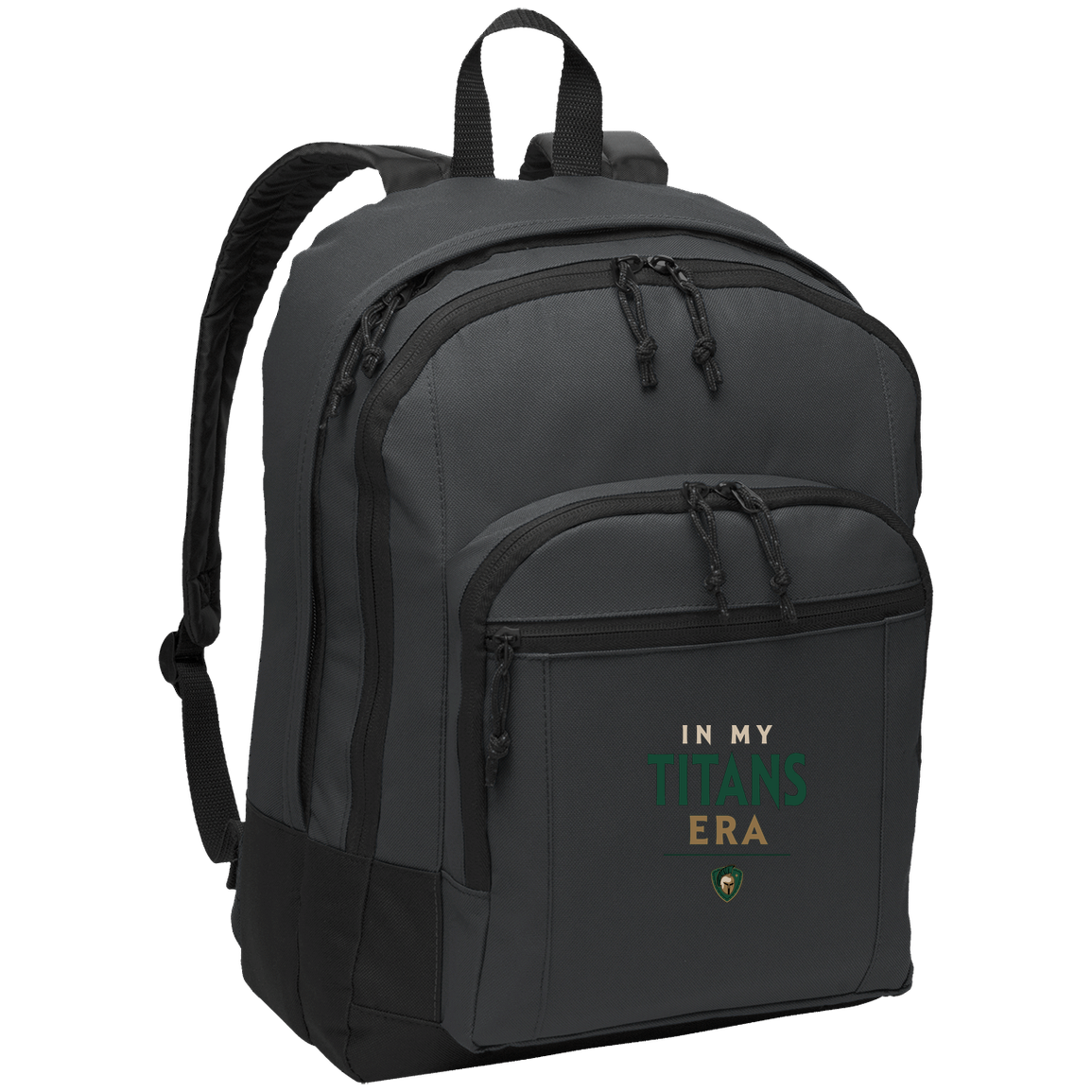 tc-titans-in-my-titans-era-port-authority-basic-backpack — Dark Charcoal — Front — source sha256 07e0dfc3d6536a87d3c4757096fe0e4d2c1743db8e57d3ad56934b8f39759498 — Color position 2