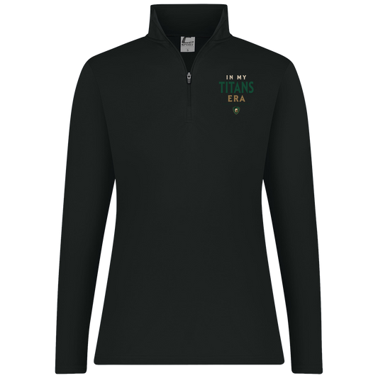 tc-titans-in-my-titans-era-c2-womens-1-4-zip-pullover — Black — Front — source sha256 0d3ae733000c83ef1cf49bb0385bd9d5484fb7762d7343edd2738d73f1c0a097 — Color position 1