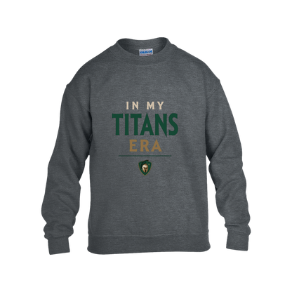 tc-titans-in-my-titans-era-gildan-kids-heavy-blend-fleece-crew — Dark Heather — Front — source sha256 1db7cdcd510209d3c6bfabea8cc977c5b51296b0a048be98b84262193a6af3ff — Color position 2