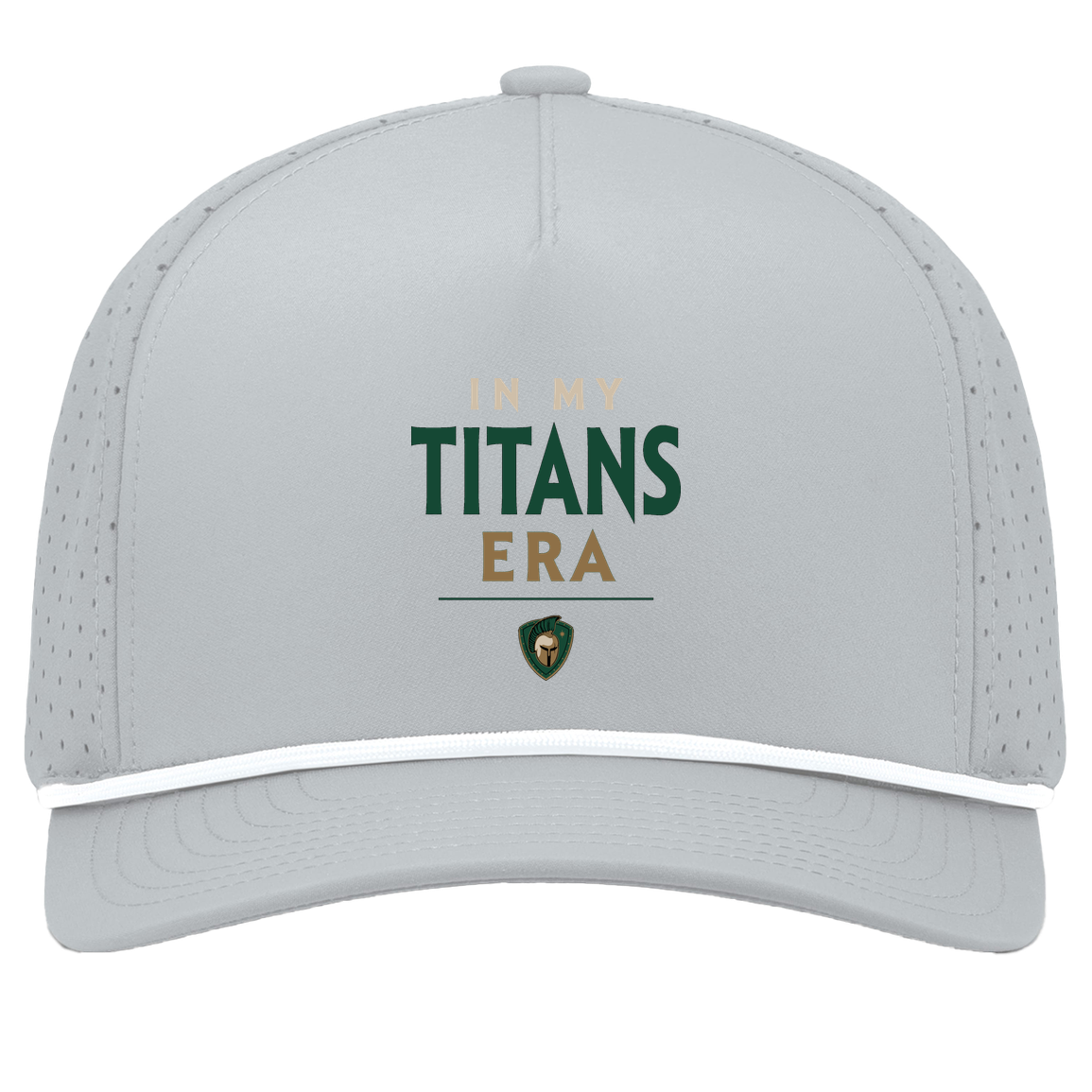 tc-titans-in-my-titans-era-pacific-headwear-weekender-perforated-snapback-cap — Silver/White — Front — source sha256 2c1e89d8d5e5bdaa1426b0df70754a2993f1aed8c7268a0ef316d534729b1ee5 — Color position 5