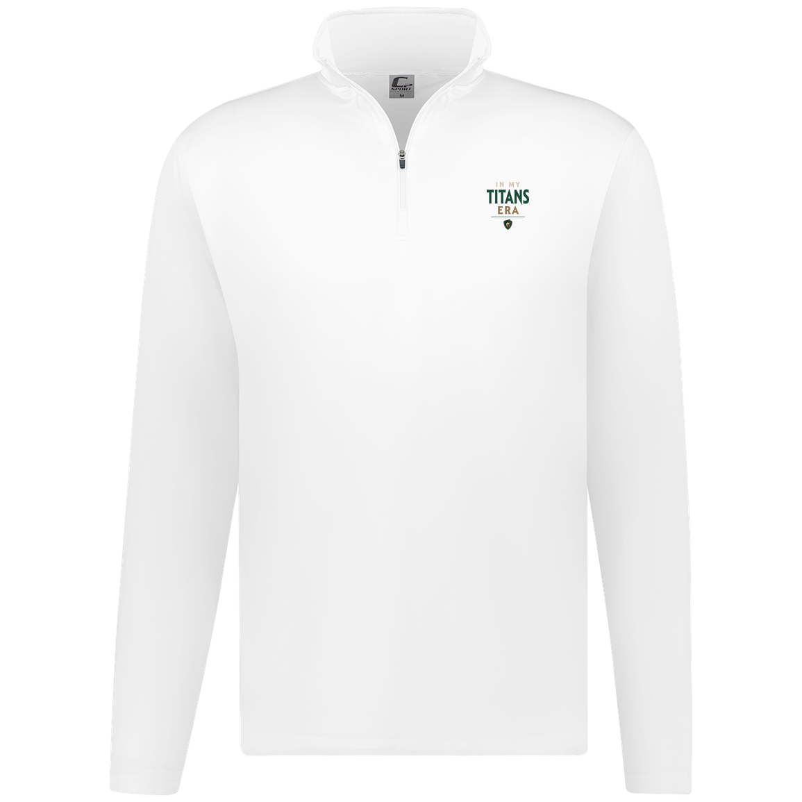 tc-titans-in-my-titans-era-c2-mens-1-4-zip-pullover — White — Front — source sha256 64f255b697b68252f991d5bee4b22e45a6fec236c9f9b3af5579d996903305ac — Color position 3