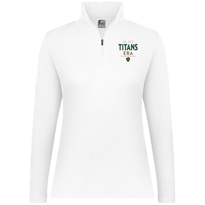 tc-titans-in-my-titans-era-c2-womens-1-4-zip-pullover — White — Front — source sha256 916df7022417ad0fb810cc804734ba9350e262f29211c9673a5334d181be702d — Color position 3