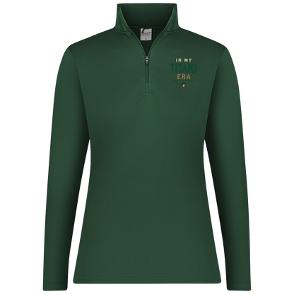 tc-titans-in-my-titans-era-c2-womens-1-4-zip-pullover — Dark Green — Front — source sha256 bc8bcfb664e00272bd7bbac9094e9959bb83d625c4fd33e7ba358f88a90fb2bb — Color position 5