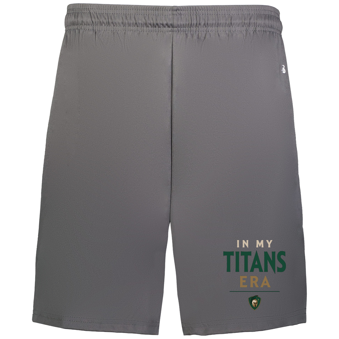 tc-titans-in-my-titans-era-badger-adult-b-core-7-inch-short-with-pockets — Graphite — Front — source sha256 bf86f745d1f45da8819f62f3c1c50fab607e9096df68b42bd1daa478018dfb7a — Color position 2