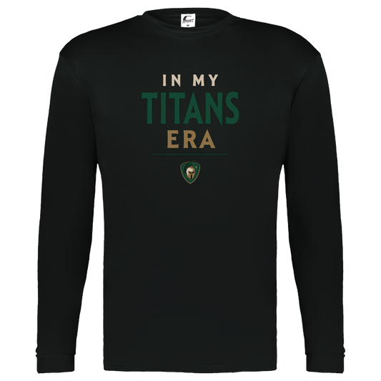 tc-titans-in-my-titans-era-c2-kids-performance-long-sleeve-tee — Black — Front — source sha256 d0da414300140d8735a075dd2a7e17c8e337c527f2eaa97e9454e65e90acb237 — Color position 1