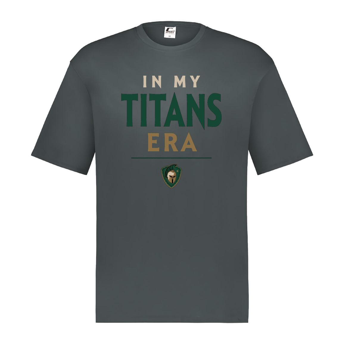 tc-titans-in-my-titans-era-c2-mens-performance-short-sleeve-tee — Graphite — Front — source sha256 da9772a2220b2bed6805cac79026dd1dc2eb59146a5cdc85df21d8c5692c583f — Color position 2