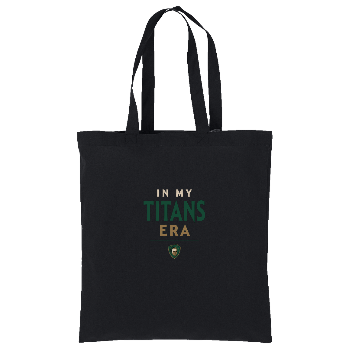 tc-titans-in-my-titans-era-port-authority-core-cotton-tote — Deep Black — Front — source sha256 dbd8cf7eb148575510f86e4cf1a4a7b52b771dce7e66cfeb1b8e6ae1992fae08 — Color position 1