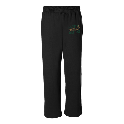tc-titans-meet-defeat-repeat-gildan-adult-heavy-blend-open-bottom-pant — Black — Front — source sha256 0712b1b1d292f57a39c9cdd11fa5d15efa30d335718a5eb297658f599f72ae58 — Color position 1