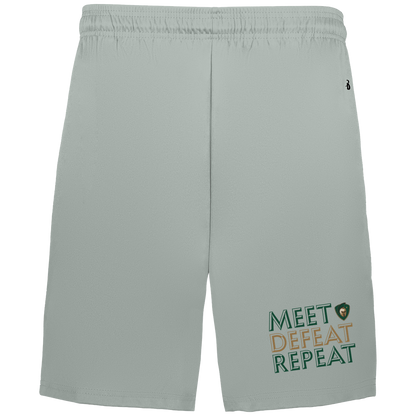 tc-titans-meet-defeat-repeat-badger-adult-b-core-7-inch-short-with-pockets — Silver — Front — source sha256 248bf781368b258da55255f21e9e4f8f766cae990400b74f94d4cd09c07c141c — Color position 3