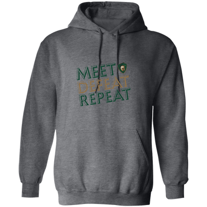 tc-titans-meet-defeat-repeat-gildan-pullover-hoodie — Dark Heather — Front — source sha256 372ab0ca67e5c59928ec638801f7adc532e869579cd85295bf0cf5d83495154d — Color position 6