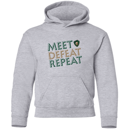 tc-titans-meet-defeat-repeat-gildan-youth-pullover-hoodie — Sport Grey — Front — source sha256 744dd0fa28c26b30d7352e16385875fc486212046ec0f5fcaa6655160a936917 — Color position 1