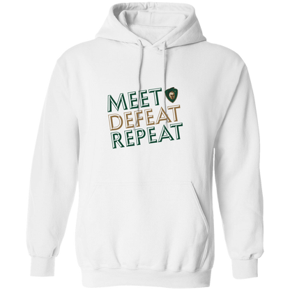 tc-titans-meet-defeat-repeat-gildan-pullover-hoodie — White — Front — source sha256 e93d0a78b1b935070007be0a6b627a87c521bcffdfdd5f1e796235587d67169f — Color position 4