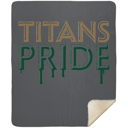 tc-titans-pride-drip-mshm-premium-sherpa-blanket-50x60 — Gray — Front — source sha256 313c3b872ca90f5864497e9f9a777249f7269651d7a46d422a2b48e6ab8397f6 — Color position 3