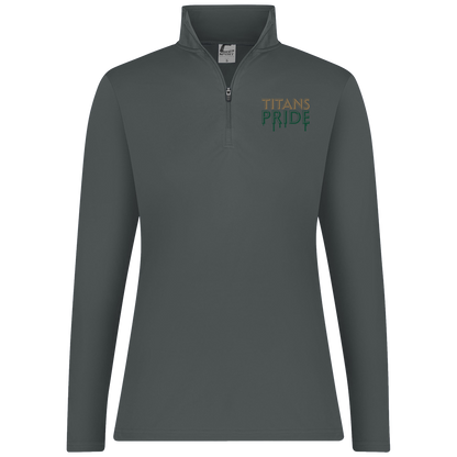 tc-titans-pride-drip-c2-womens-1-4-zip-pullover — Graphite — Front — source sha256 5539a1fc962213c9c0cbb2e99eedc4d08d4b801bbe99e2f262560ae274b1ce8d — Color position 4
