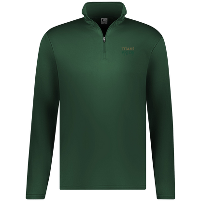 tc-titans-pride-drip-c2-mens-1-4-zip-pullover — Dark Green — Front — source sha256 88a7148057006dc4bfc977ab39b3a817927187abb14fdca3439c2b715fda49cc — Color position 5