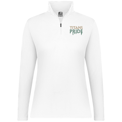 tc-titans-pride-drip-c2-womens-1-4-zip-pullover — White — Front — source sha256 c429e32c3d38241b201ff2478934579a51e5ed35d23cd35a46b7f9d59c2a17f2 — Color position 3