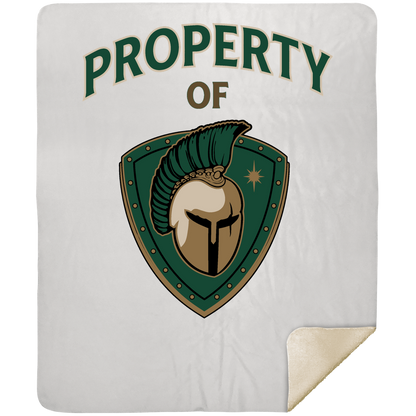 tc-titans-property-of-titans-mshm-premium-sherpa-blanket-50x60 — White — Front — source sha256 1db45152e06396878a0b24ee503d4550e184fff39b5322a7bd632931bc30fa72 — Color position 1