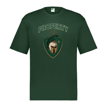 tc-titans-property-of-titans-c2-mens-performance-short-sleeve-tee — Dark Green — Front — source sha256 22bd450976f6f6bafd1a8addb04fa5a9dbb200204b9456c77e7809e153ab22aa — Color position 5