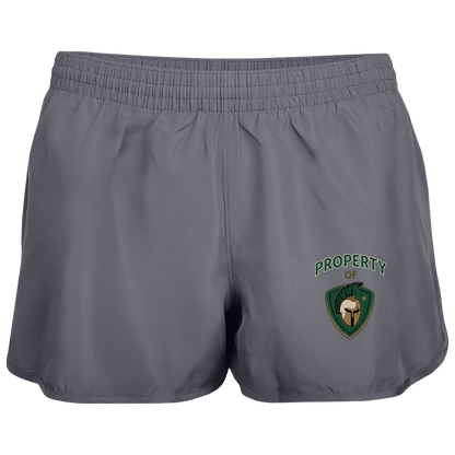 tc-titans-property-of-titans-augusta-ladies-wayfarer-running-shorts — Graphite — Front — source sha256 26d61dc45fc3db32f1082ad57070e8e6b84ba6a4ad722a2aa457007e29f2fec2 — Color position 2