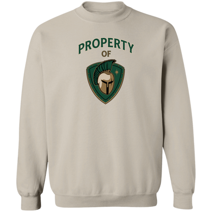 tc-titans-property-of-titans-gildan-crewneck-pullover-sweatshirt — Sand — Front — source sha256 2f3d354910a382d09cb1bcd19ecd4fba31b995e5b7ba488742960c1fbaf48a36 — Color position 5
