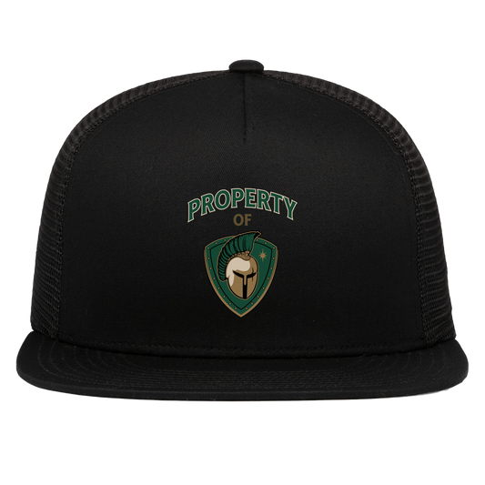 tc-titans-property-of-titans-pacific-headwear-d-series-5-panel-trucker-snapback-cap — Black — Front — source sha256 360b543381dd77e15298ba8b037c248fd59700587dd09ac93d3774190e499ca1 — Color position 1