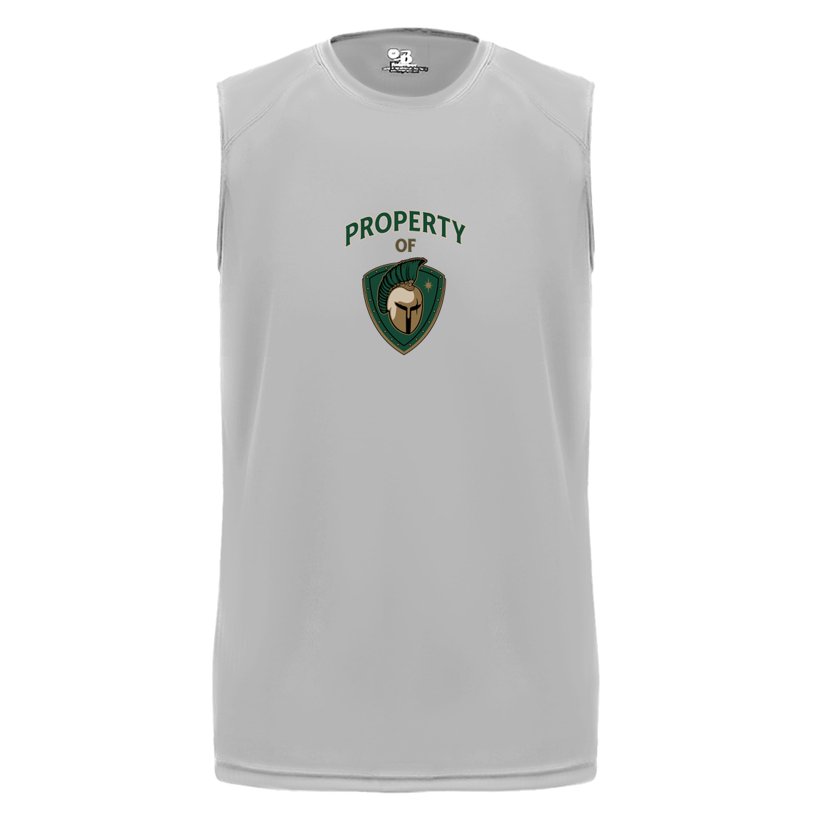 tc-titans-property-of-titans-badger-b-core-sleeveless-performance-tee — Silver — Front — source sha256 56d687c68a027a732365dc69a538eeee7e1c9b35196f814b7f72c808da4c83b6 — Color position 3