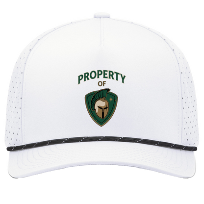 tc-titans-property-of-titans-pacific-headwear-weekender-perforated-snapback-cap — White/Black — Front — source sha256 6592794c33e63318edc292550b407486251826c51edc5a36f542f0b347dbd1b7 — Color position 7