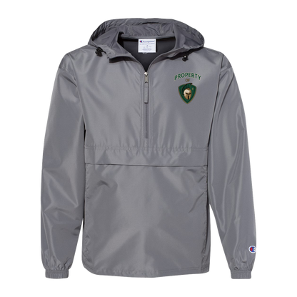 tc-titans-property-of-titans-champion-unisex-packable-anorak-jacket — Graphite — Front — source sha256 6e64b5b6c0c8872b0d945a46bd4125a7576b97cc30c510452f3134800a5a0c65 — Color position 2