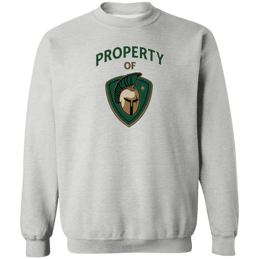 tc-titans-property-of-titans-gildan-crewneck-pullover-sweatshirt — Sport Grey — Front — source sha256 71ac8f30b243205ad3753cc4b532331c21939b158f9419356992265091473af9 — Color position 1