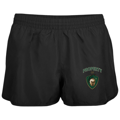 tc-titans-property-of-titans-augusta-ladies-wayfarer-running-shorts — Black — Front — source sha256 793592365dc83cee58027811e8776021f58cc1530cc17f96b86d2003257ce43a — Color position 1