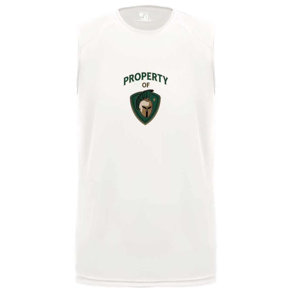 tc-titans-property-of-titans-badger-b-core-sleeveless-performance-tee — White — Front — source sha256 806e51567a865722768f035df88eb56cd58a6cda972cfaa654264bfd56995030 — Color position 4