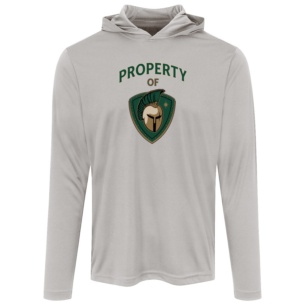tc-titans-property-of-titans-sport-tek-mens-competitor-hooded-tee — Silver — Front — source sha256 b99428ea64fd5230c77b2d65a901a1e16a9d97612294ba89d7d62c31ea703567 — Color position 3