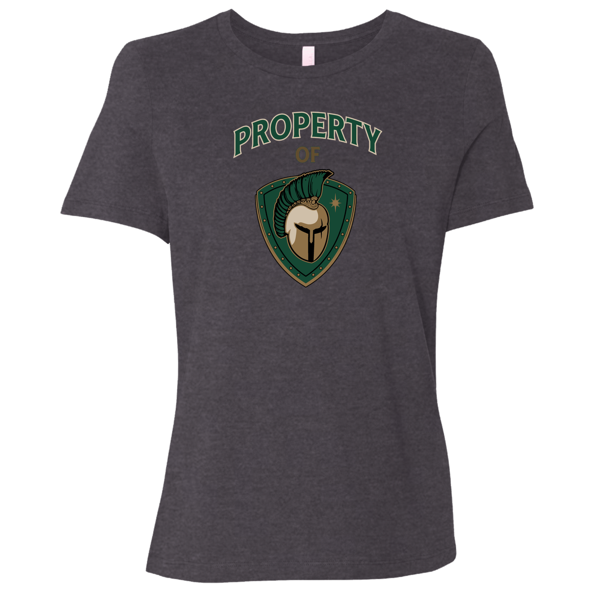 tc-titans-property-of-titans-bella-canvas-ladies-relaxed-jersey-short-sleeve-t-shirt — Dark Grey Heather — Front — source sha256 e8662af8a17869c68e134b0f343644c2037a97271b99f181f1aa69037bfe9484 — Color position 6