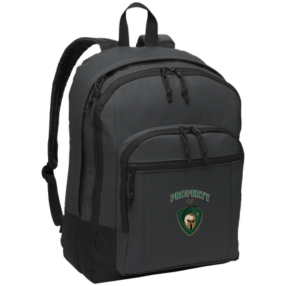 tc-titans-property-of-titans-port-authority-basic-backpack — Dark Charcoal — Front — source sha256 ece2f5d7e9cf08dec8d0aa49ef4e6f1c5799bce3a175141b003a2a8cff108f7b — Color position 2