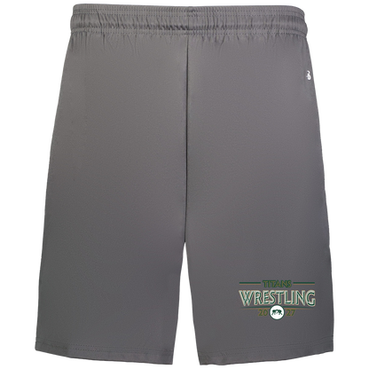 tc-titans-retro-takedown-badger-adult-b-core-7-inch-short-with-pockets — Graphite — Front — source sha256 07584c59b578cd3da3d904f76aea6cb254ebcb161876d1b9b3a53f378088dde0 — Color position 2