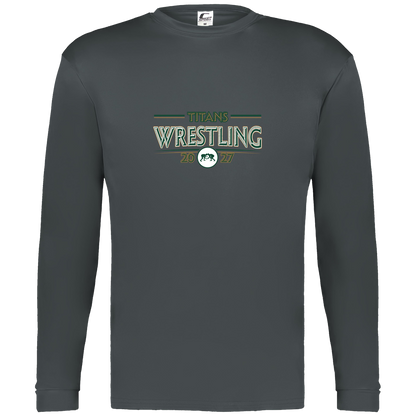 tc-titans-retro-takedown-c2-mens-performance-long-sleeve-tee — Graphite — Front — source sha256 0da73fd5a93009d94c7f18c6f64a5f07d9de673e5d6aee97163e5cd7fa052996 — Color position 2