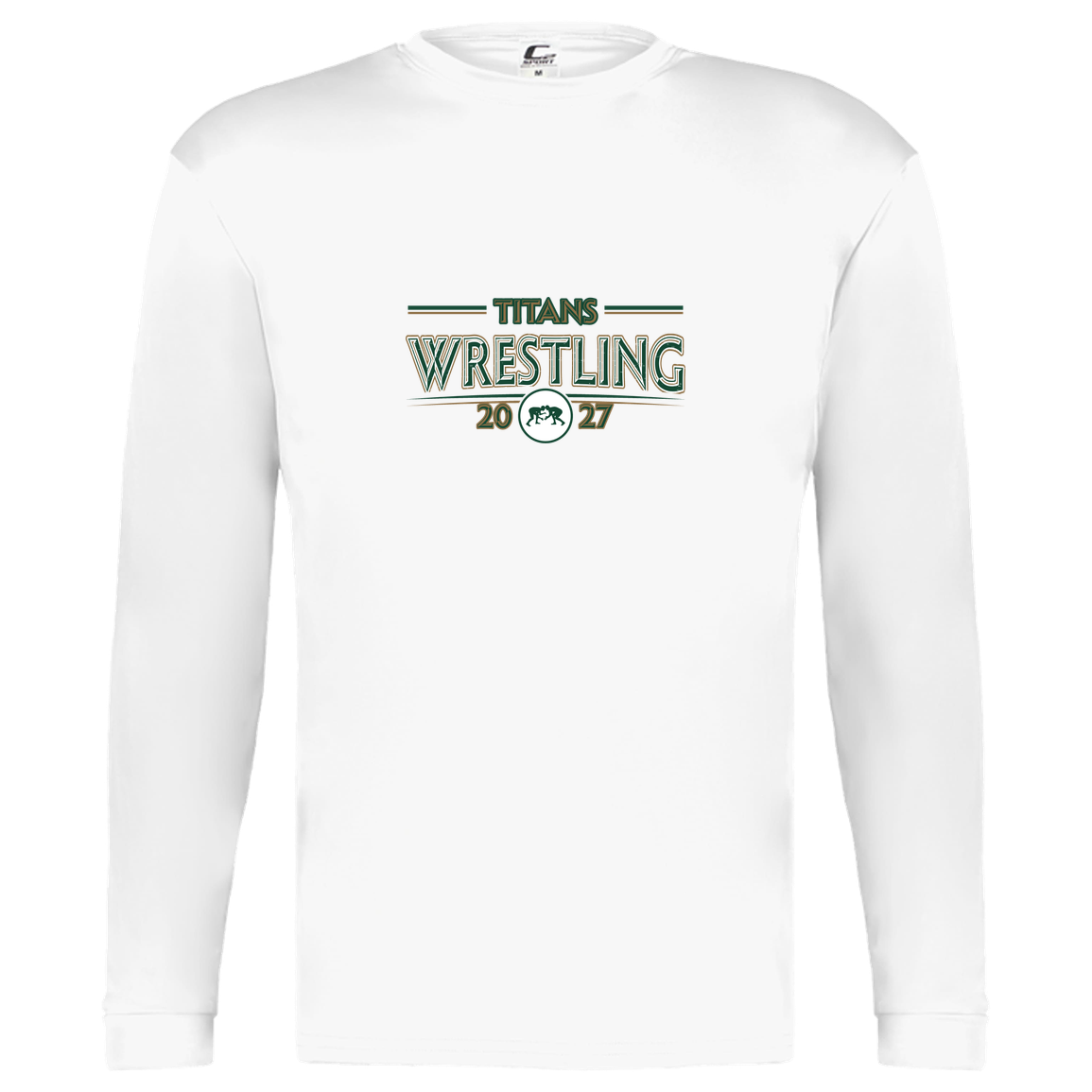 tc-titans-retro-takedown-c2-kids-performance-long-sleeve-tee — White — Front — source sha256 4238d85d4752191485a66d736231f9b19d4c3f6c3c3a38712998d76d1536a2bc — Color position 4
