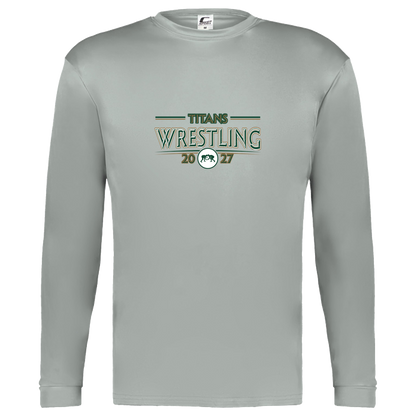 tc-titans-retro-takedown-c2-kids-performance-long-sleeve-tee — Silver — Front — source sha256 6731d396211344a1075ec18125c608bf2718db33cb00d8b7c53d846be992d964 — Color position 3