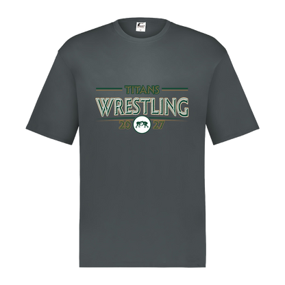 tc-titans-retro-takedown-c2-mens-performance-short-sleeve-tee — Graphite — Front — source sha256 80be1c7e9faf0e955cb8dbc87db72c74aad085304e09001fdcc8549f97ef7f6c — Color position 2