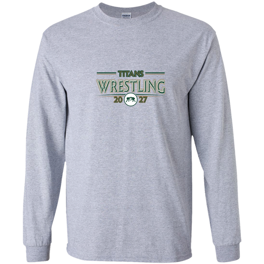 tc-titans-retro-takedown-gildan-youth-ls-t-shirt — Sport Grey — Front — source sha256 a925bf778fbc3bc1fa4f307b28b35a61afd21571591cf965a1e3222a4257c817 — Color position 1