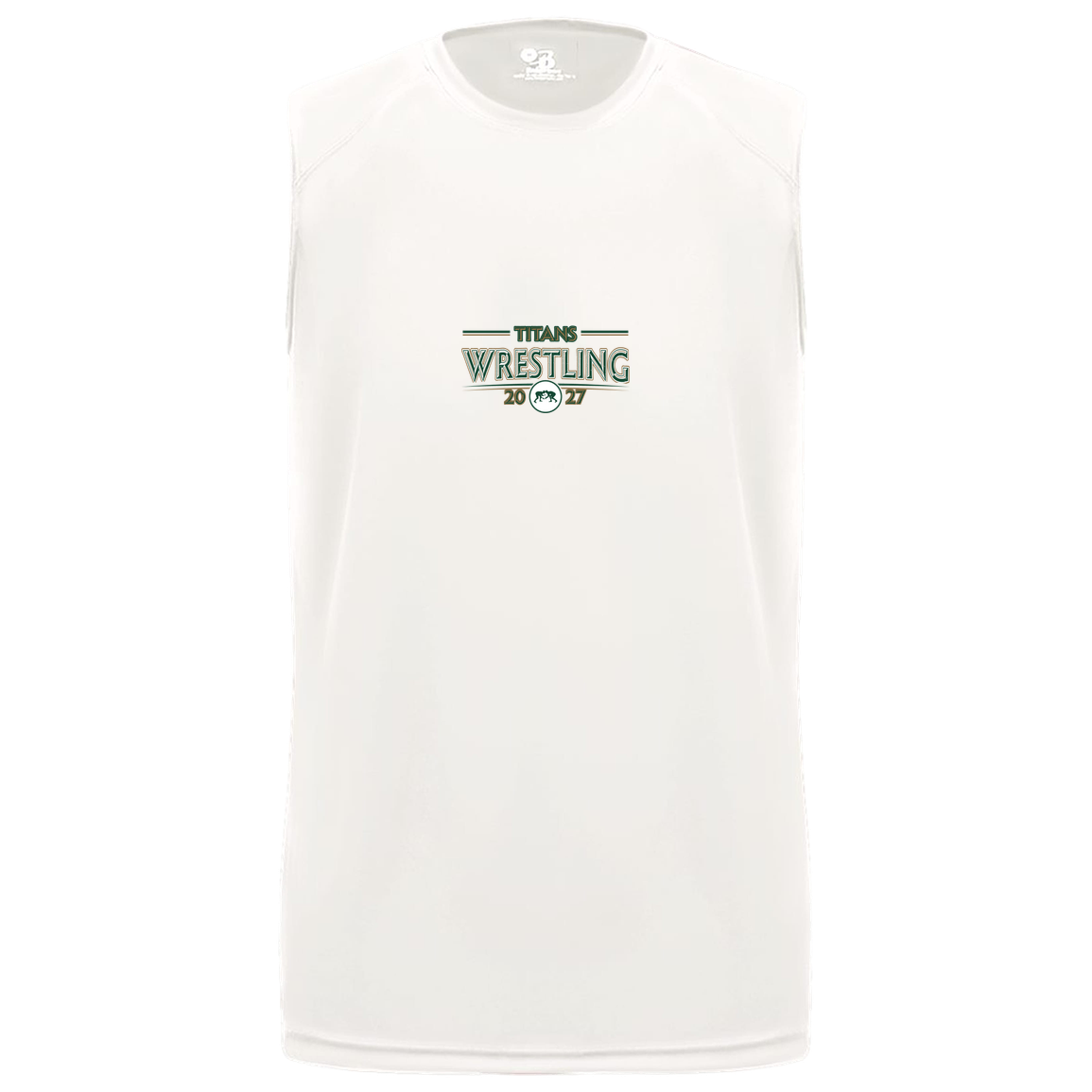 tc-titans-retro-takedown-badger-b-core-sleeveless-performance-tee — White — Front — source sha256 ae204d24e8ffc96811186c521af698313fdbfa9410f87eb5e62d2f11a6640471 — Color position 4