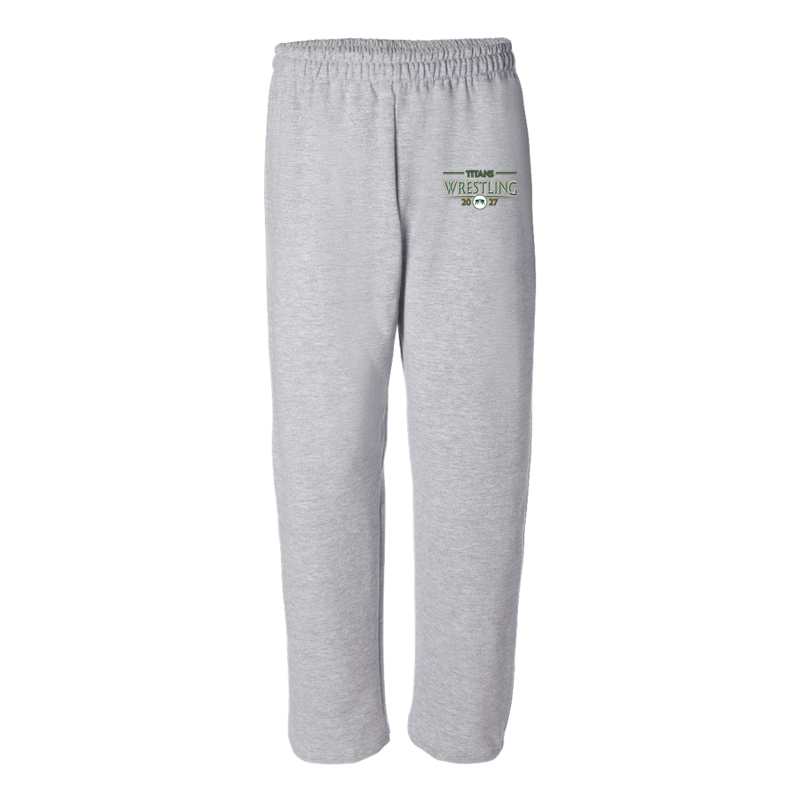 tc-titans-retro-takedown-gildan-adult-heavy-blend-open-bottom-pant — Sport Grey — Front — source sha256 d0f7b47804ed6434616460a9479fb6ea3730ebdc4a174cae3aecf28a067e6f33 — Color position 2