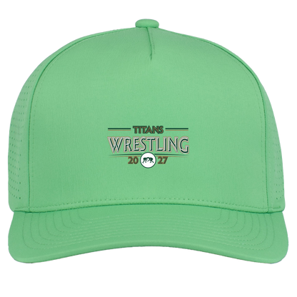 tc-titans-retro-takedown-pacific-headwear-weekender-perforated-snapback-cap — Green — Front — source sha256 fde6497223d91e9609c771d589a01e2f59f2df494783346fbad115f3efdbd8f7 — Color position 8
