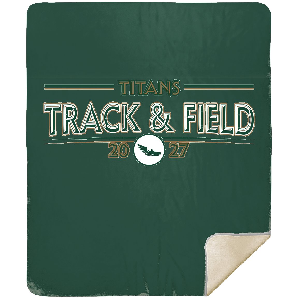 tc-titans-retro-winged-foot-mshm-premium-sherpa-blanket-50x60 — Forest — Front — source sha256 13d308196242786f9e00e04d4cf17fc19c4394eb6ccd6d7f0d406793cdb2c959 — Color position 6