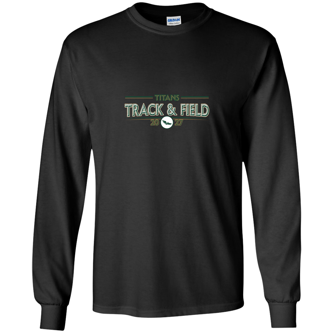 tc-titans-retro-winged-foot-gildan-youth-ls-t-shirt — Black — Front — source sha256 4b6c907cc2e55fe00185dd17eb6caf548383da3bd6779470c3cf20da57207245 — Color position 3