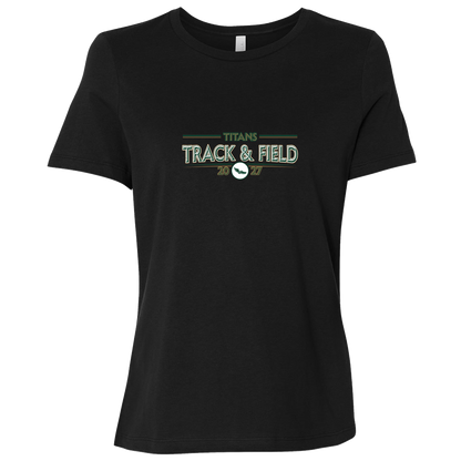 tc-titans-retro-winged-foot-bella-canvas-ladies-relaxed-jersey-short-sleeve-t-shirt — Black — Front — source sha256 59ac30f717455ce69bd135f450e770383b8d791bef7e18bd8ad1929da7935b2a — Color position 5