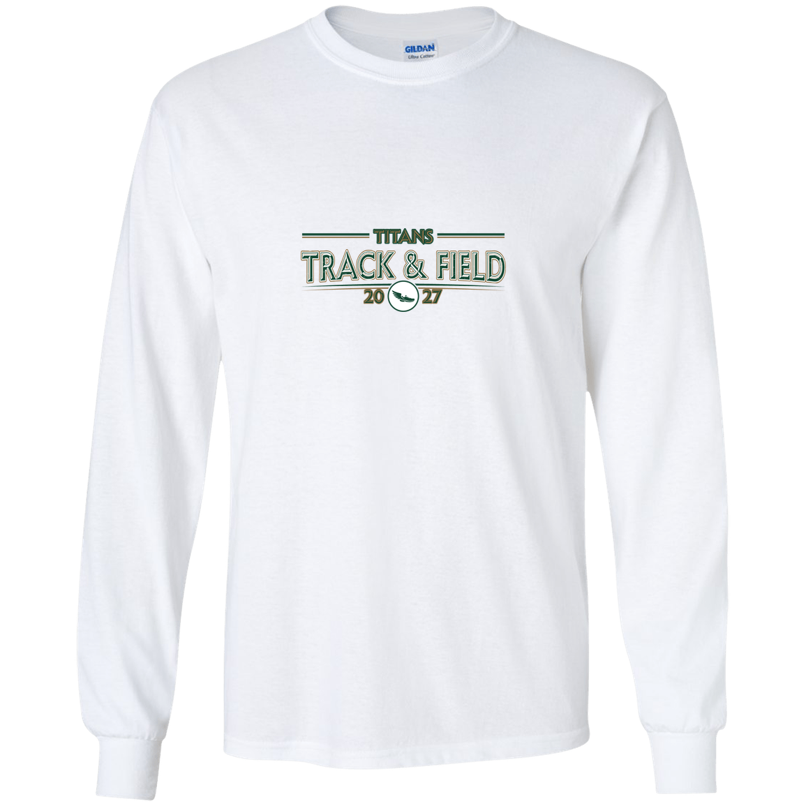 tc-titans-retro-winged-foot-gildan-youth-ls-t-shirt — White — Front — source sha256 92bbba49ed2d372d3f2b47c5fec89776a44fa33f3753e3b8a9794d80b240da42 — Color position 2