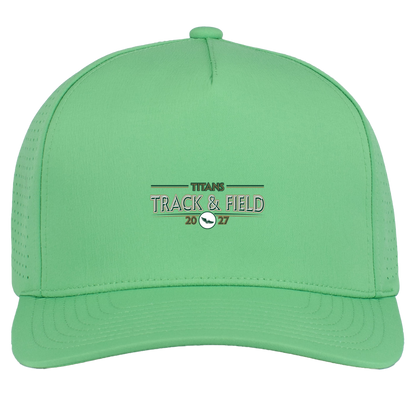 tc-titans-retro-winged-foot-pacific-headwear-weekender-perforated-snapback-cap — Green — Front — source sha256 b4c3811f9958f2672d3bd797ac060b0e988d5fdcaecea89e2bac5d1e77a43c31 — Color position 8